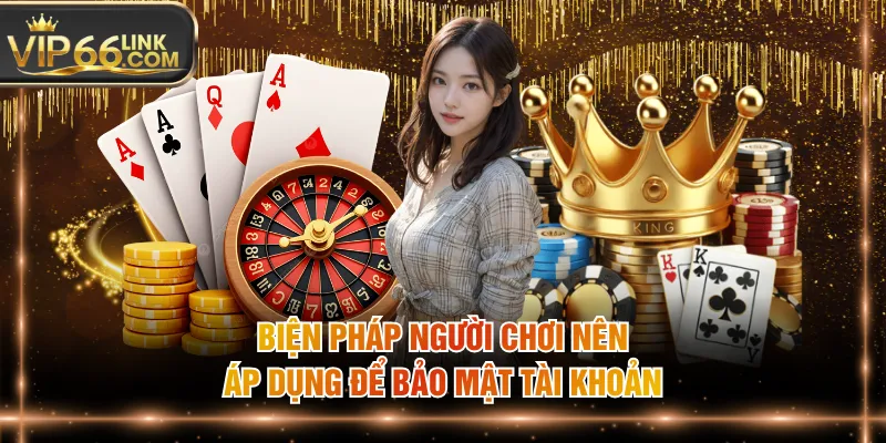 Biện pháp người chơi nên áp dụng để bảo mật tài khoản