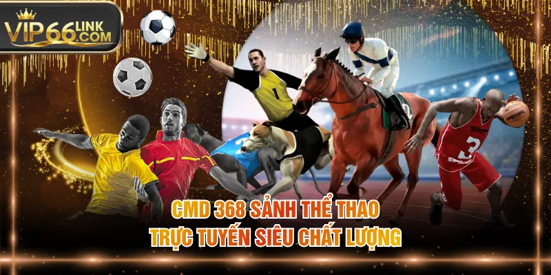 CMD 368 sảnh thể thao trực tuyến siêu chất lượng