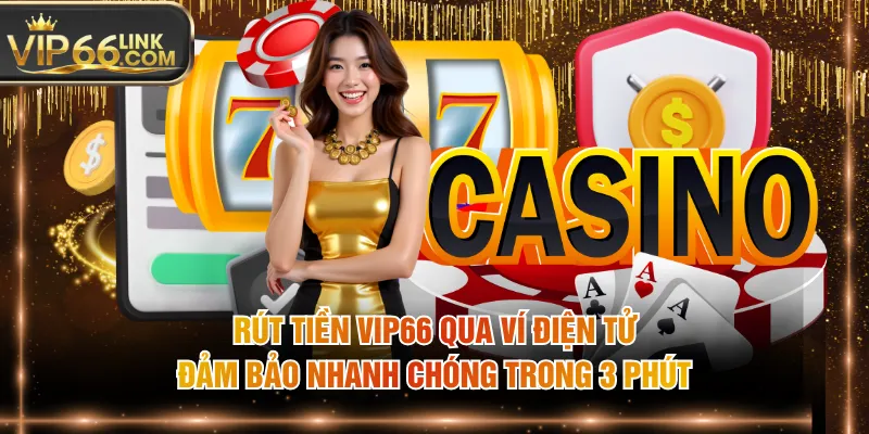 Rút tiền VIP66 qua ví điện tử đảm bảo nhanh chóng trong 3 phút